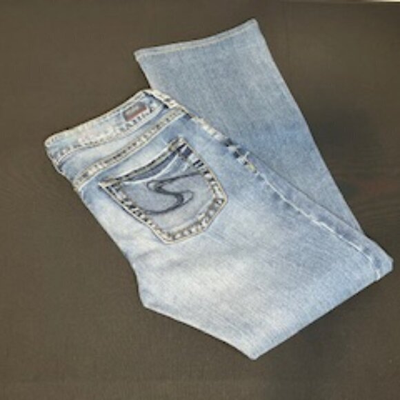 Women's Silver Jeans, Size 29/32 Suki Style. - Picture 2 of 11